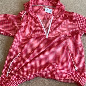 Velour by Nostalgia rain jacket